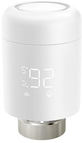Acmerota Smart Radiator Thermostat Smart Thermostat Radiator Valve WiFi Smart Heating Thermostatic Radiator Valve TRV for Digital Multi Room Control, Energy Saving, Works With Alexa, Google Home