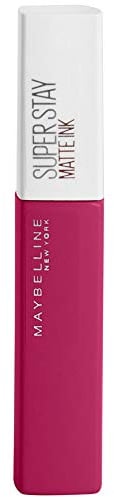 Maybelline New York Rossetto Matte SuperStay Matte Ink, Tinta Labbra a Lunga Tenuta, Colore Intenso e Vibrante, No Transfer, Artist (120), 5 ml