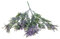 GMMH Kunstblumen Blumenstrauß Ziergrassär Grünpflanze Distel Dorn Wilde künstliche Beerenzweig Blumen Hochzeit Party (klein Beerenzweig 39 cm blau)