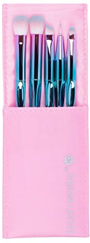 Brushworks HD Precision Eye & Brow Makeup Brush Set
