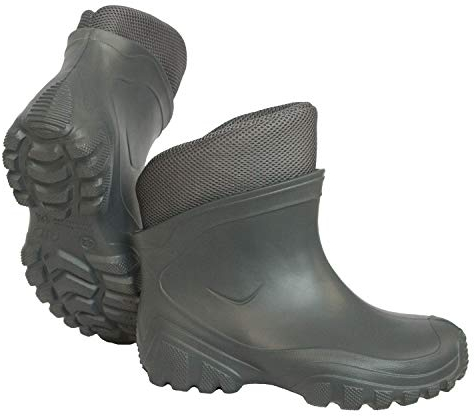 FortMen Stivali Eva in gomma leggeri da giardino, taglia 40-46, con calda scarpa interna foderata rimovibile