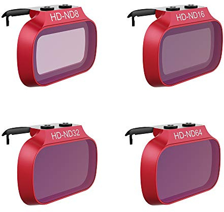 Hensych per PGYTECH Professionale telecamera Filtro obiettivo per Mavic Mini /Mavic Mini 2 Drone,(ND 8 16 32 64) telecamera Filtro obiettivo