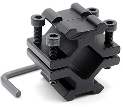 TRIROCK Universal 20mm Picatinny/Weaver Rail Dual Sides Picatinny Rails Adjustable Rifle Barrel Mount Tube Adapter Converter