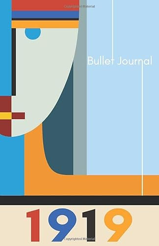 Bauhaus Minimalism Art Themed Dotted Notebook for Bullet Journaling: Notebook for Writing, Note Taking, Drawing, Prototyping, Hand lettering, Doodling ... To Express Your Creativity | 100 Pages
