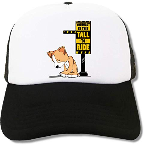 Too Short to Ride Sad Dog Trucker Cap Baseball Hat