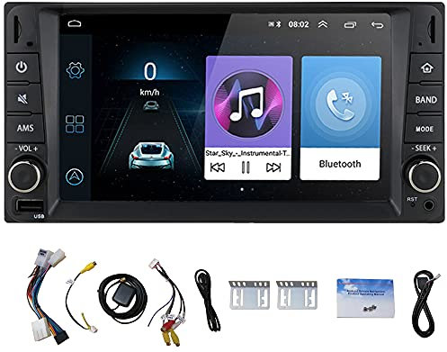 PolarLander Android 9.0 Bluetooth AutoRadio 7 Reproductor Multimedia Auto Radio Reproductor de Video estéreo WiFi Navegación GPS MP5 MirrorLink FM para To/yota Corolla