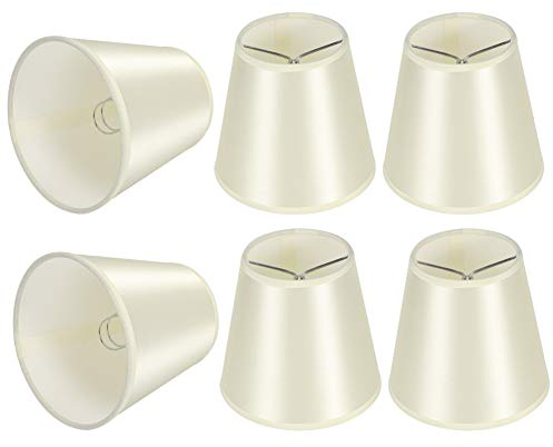 Atyhao 6Pcs Moderne Lampenschirm Wandlampen Abdeckung Schatten Zubehör für Schlafzimmer Halle Arbeitszimmer Dekoration Lampenschirme