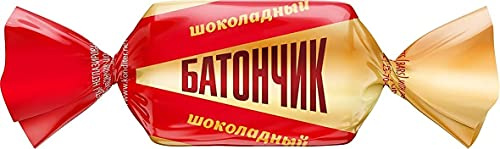 NEVSKIJ KONDITER Konfekt BATONCHIK candy Russische Pralinen Unglasierte Pralinen Bonbons mit Schokoladengeschmack 1 kg | Geschenk |