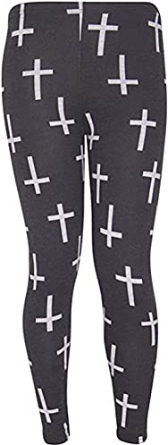 New Ladies Vertical Stripe Print Elasticated Waist Womens Patterned Long Stretch Fit Leggings