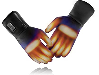 BERTSCHAT Pro Beheizte Unterziehhandschuhe – Hauchdünn | USB-Wiederaufladbar | Bis zu 8 Std. Wärme | Touchscreen | Unisex Winterhandschuhe