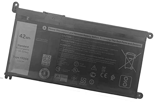Zgszmall Replacement YRDD6 Laptop Battery for 5485 5491 5493 5584 5593 5590 Vostro 5481 5581 5590 5490 Series VM732 0VM732 01VX1H 1VX1H