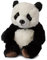 Gomazing WWF - ECO Plüschtier - Wilde Tiere (15cm) (Panda)