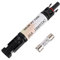 HUAREW 20A 1000V Portafusibles solares fotovoltaicos conector macho/hembra integrado a prueba de agua, portafusibles de enchufe recto con fusible 20A