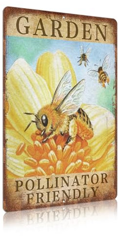 Panneau de jardin vintage en aluminium pour décoration murale d'extérieur en aluminium