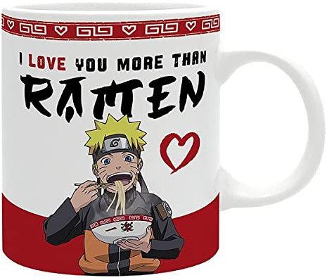 THE GOOD GIFT - Naruto Shippuden Tasse I Love You More Than Ramen