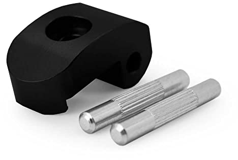 OcioDual Gancho Plegable Negro, Compatible con Patinete Eléctrico Xiaomi Mijia 1S/Essential/M365/Pro/Pro2, Pasadores de Gancho, Hebilla, Reemplazo Recambios