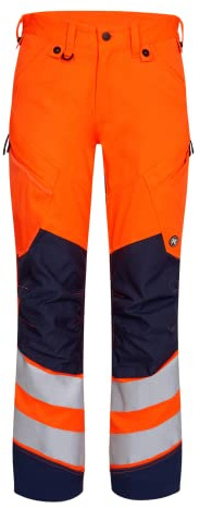 FE Engel Warnschutzhose, Arbeitshose in Warnfarbe, EN20471, GO RT 3279 Kl. 2