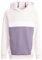 adidas Unisex - Bambini Tiberio 3-Stripes Colorblock Fleece Hoodie Kids, Clear Pink/White/Shadow Violet, 13-14 Years
