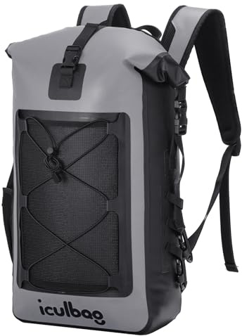 iculbag Dry Bag Wasserfeste Tasche BootszubehöR Strand Gadget 30L/40L Wasserfester Rucksack Waterproof Bag Rucksack Herren Wasserdicht