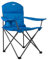 Vango Goliath XL Gepolsterter Campingstuhl für Erwachsene, Extra breiter Sitz mit isoliertem Getränkehalter, klappbarer Gartenstuhl für Outdoor, Angeln, Strand, Blau