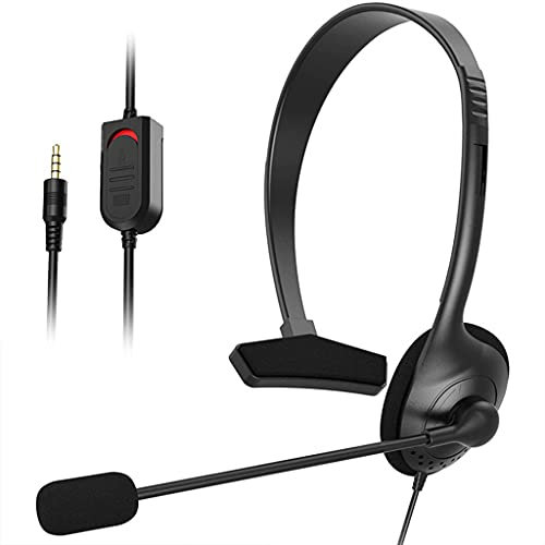 SUCHUANGUANG Casque USB avec Microphone Casque d'ordinateur Simple Face Casque de Centre d'appels léger pour PC/Ordinateur Portable/Ordinateur ABS