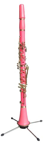 Büfett Farbige Klarinette Blau Schwarz Rohr Blau Grün Lila Gelb Klarinette B Flache Taste(Pink)