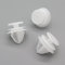 VVO Fasteners- Clips en Plastique Blanc. Pour Panneau de porte arrière. Compatible avec Peugeot 206, 207, 307, (10 pcs)