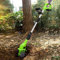 KjoiDWz ELzEy Zappatrice Elettrica Motozappa Senza Fili, Lunghezza Impugnatura Regolabile, motozappe for scavo, rimozione Erbacce e Coltivazione del Terreno per la rifornitura di Erba o Terreno