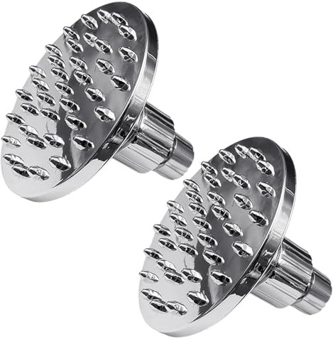 Soffione Doccia A 2 Pezzi, Soffione Doccia Per Bagno, Soffione Doccia Regolabile, Soffione Doccia Rotondo, Soffione Doccia Rimovibile, Accessori Per Il Bagno