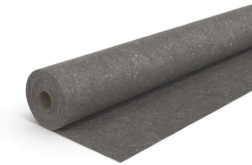 blizz-z Teichvlies | 50 m x 2 m (300 g/m²) Stärke 1 mm | Teichschutzvlies, Poolvlies, Schutzvlies | extrem reißfest, verrottungsfest | Made in Italy