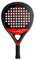 Black Crown - Pala Win Ultralight, Forma Redonda, Peso 280-300g, Goma Super Soft Black EVA, Fibra de Vidrio Ultraligera, Marco 100% Carbono, Amplio Punto Dulce, Control y Potencia, Alta Comodidad