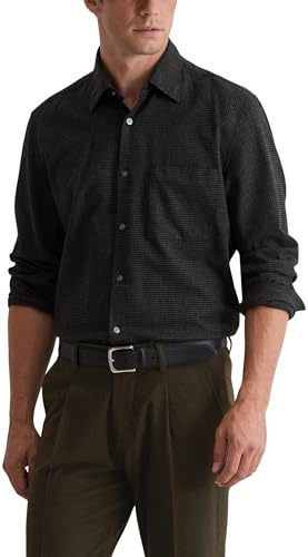 Marc O'Polo Herren 531732242090 Hemd mit Button-Down-Kragen (1er Pack)