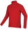 Endura Xtract Roubaix Long Sleeve Cycling Jersey | Breathable | Soft Feel Fabric | Moisture Wicking | Athletic Fit | Rear Pockets | Zipped Pockets Jersey, Red, S