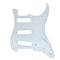 dopro 11 Loch Vintage 62 Strat SSS Gitarre Pickguard White 1 Ply