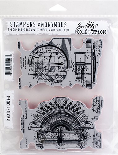 Stampers Anonymous 371336 Frischhalte-Stempel-Set Inventor 1, andere, Einheitsgröße