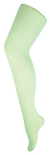 Sock Snob - Femme Collants Pastel Colorés Opaques 40 Deniers pour (36-42 EU, Vert Pâle)