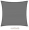 EUGAD Voile d'ombrage Imperméable, Protection Solaire, Coupe-Vent, Tissu PEHD, Protection des Rayons UV， Coutures transversales, Robuste et Stable, pour Jardin Terrass Balcon