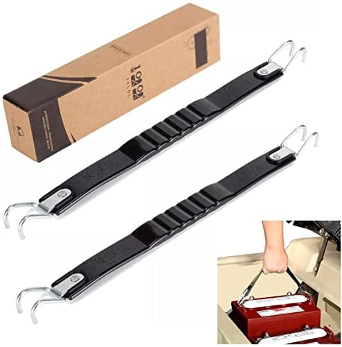 10L0L Golf Cart Battery Lifting Strap Works for Trojan Battery, Universal Deep Cell Battery Carrier Strap for Yamaha, Club Car & EZGO Golf Carts-Only for Trojan Battery