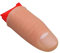 Colorful Trick Daumen Weiche Kunststoff Daumen Spitze Ricks Spielzeug Werkzeug Mit Roter Seide Training Tuch Magier Requisiten Für Stage Bar Party Home Shows (Multicolor, One Size)