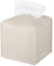 Custodia per fazzoletti in pelle PU porta fazzoletti quadrati per il viso, organizer per carta facciale, dispenser per bagno, piano di lavoro, tavolo, auto, Griege