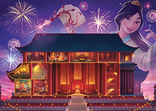 Ravensburger Puzzle 17332 - Mulan - 1000 Teile Disney Castle Collection Puzzle für Erwachsene und Kinder ab 14 Jahren