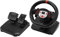 5 in 1 Driving Force Rennlenkrad, Schwarz, mit Pedal 180 Grad Paddle Shifter Vibration PC Lenkrad für Red Stripe