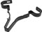 D-Line Safe-D Twin Stag Clips, Holds 2X 6-8mm Diameter Cables, Fire Rated, Comply with 18th Edition Wiring Regulations - Black
