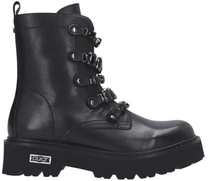 Cult anfibi donna con platform CLW390700 SLASH 3907 MID W LEATHER taglia 40 Nero