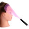 Bouclier de Masque de Laque pour Cheveux, Masque de Laque Durable et Portable pour la Coupe de Cheveux en Salon et à la Maison, 2 Couleurs Disponibles (PINK)