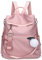 NICOLE & DORIS Mode Rucksack Damen Anti Diebstahl Rucksack Nylon Leichtgewicht Rucksackhandtaschen Daypack Frauen Cityrucksack Schulrucksack Reiserucksack mit Bommel Rosa