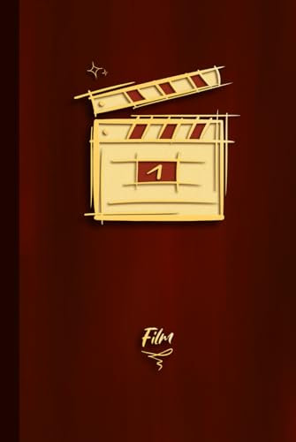 Film - Notizbuch: Einzigartiges Notizheft mit Rätseln zum Thema Filmproduktion || Ideal als Geschenk für Filmemacher, Schauspieler, Regisseur, Filmproduzent etc.