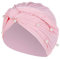Lost Enterprises Hut Muslimische Rüschen Perlenmütze Turban Kappe Perle Frauen Wrap Baseball Caps Große Größe Hut, rose, Einheitsgröße