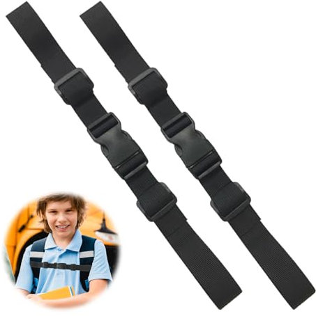 2 Stück Step by Step Brustgurt Rucksack Brustgurt Rucksack Kinder,Verstellbare Rucksack Kinder mit Brustgurt für Rucksack Brustgurt Nachrüsten,Ergobag Brustgurt,Rucksackgurt