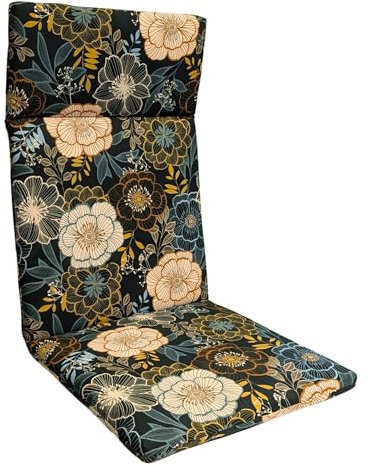 Schwienhorst Hochlehner-Auflage Bern 120 x 50 x 4 cm | 100% Baumwolle